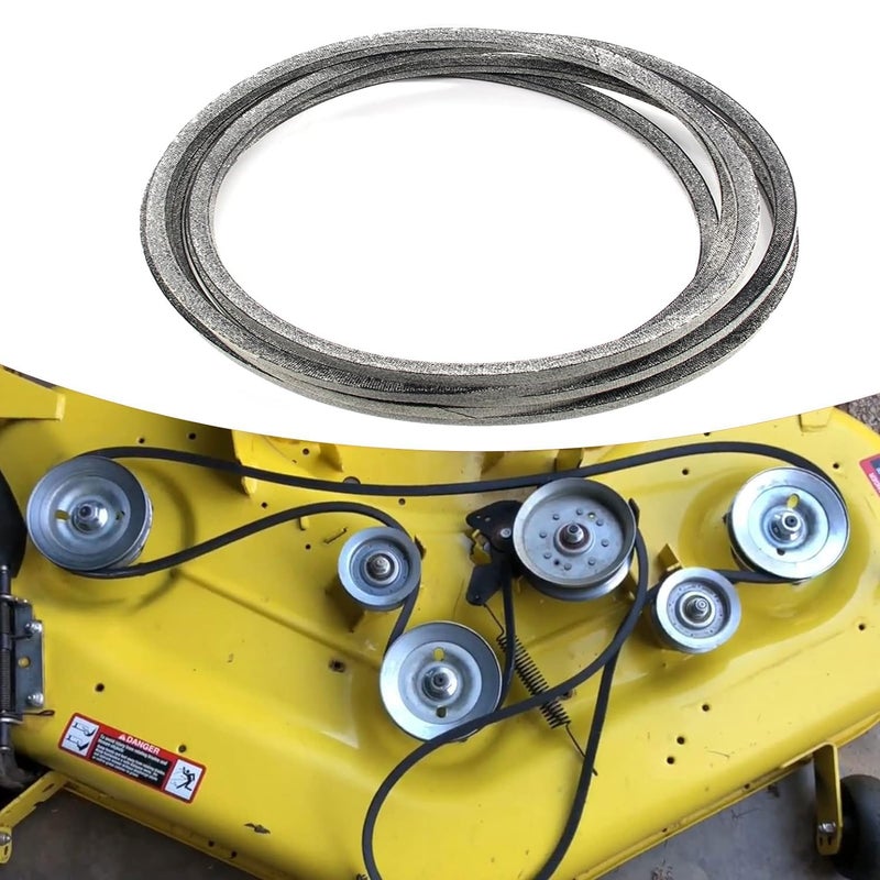 IKSI GX21833 GX20571 Lawn Mower Deck Belt 141 1/8" x 1/2" Replacement 48" for John Deere GX21833 GX20571 Fits D140 D150 D160 L120 L130 L145 L155 LA130 LA140 LA165 X140 X165 - Image 3